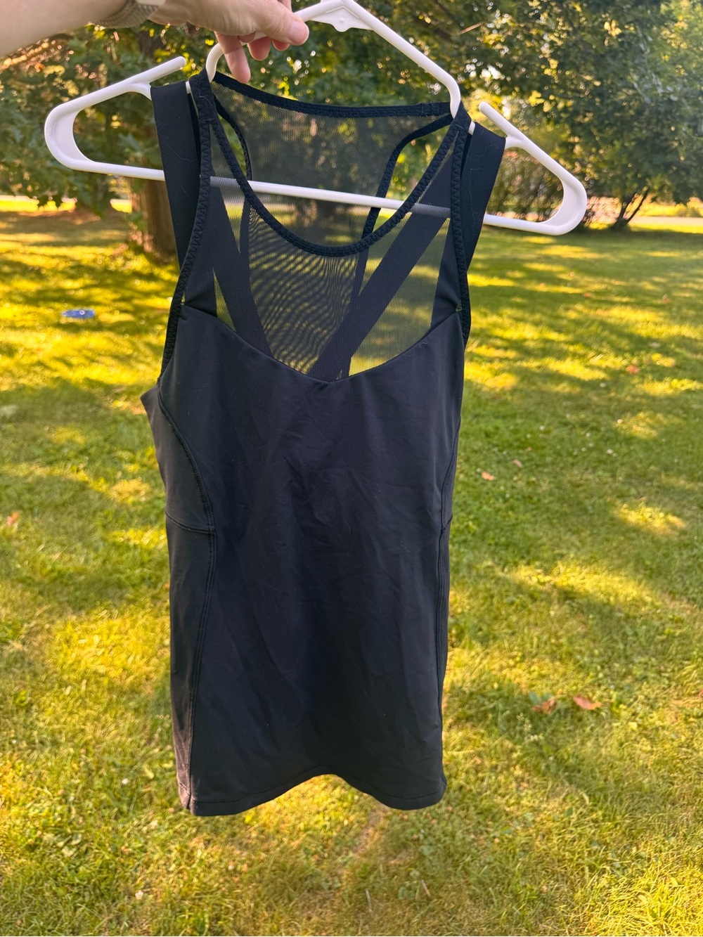 Lululemon Running In The City Tank Black Size 6